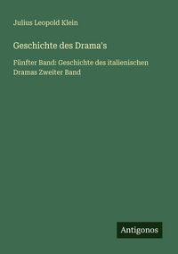 Produktbild: Geschichte des Drama's