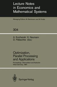 Produktbild: Optimization, Parallel Processing and Applications