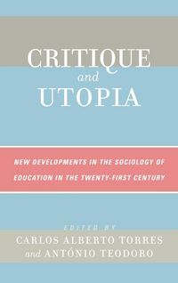 Produktbild: Critique and Utopia