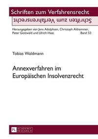 Produktbild: Annexverfahren im Europ&auml;ischen Insolvenzrecht
