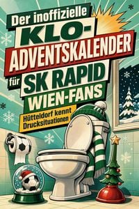 Produktbild: Der inoffizielle Klo-Adventskalender f&uuml;r SK Rapid Wien-Fans