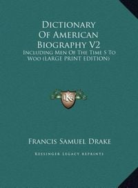 Produktbild: Dictionary Of American Biography V2