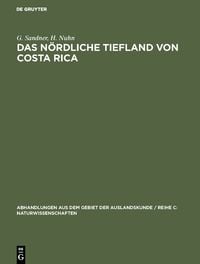 Produktbild: Das n&ouml;rdliche Tiefland von Costa Rica