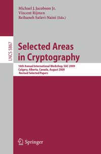 Produktbild: Selected Areas in Cryptography