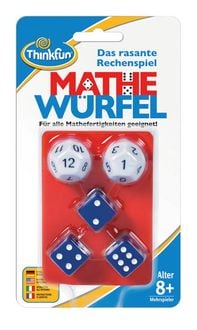 Bild vom Artikel Ravensburger ThinkFun®, Mathe Würfel, Das rasente Rechenspiel, Lernspiel vom Autor Sam Ritchie