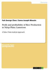 Produktbild: Profit and profitability of Rice Production in Ndop Plain, Cameroon