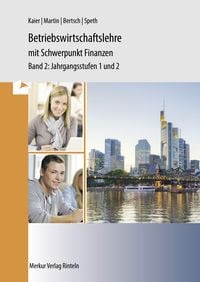 Produktbild: Betriebswirtschaftslehre mit Schwerpunkt Finanzen