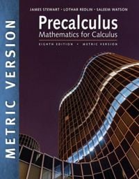 Produktbild: Precalculus: Mathematics for Calculus, International Metric Edition