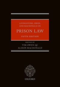 Produktbild: Livingstone, Owen, and MacDonald on Prison Law