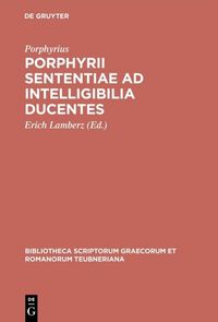 Produktbild: Porphyrii sententiae ad intelligibilia ducentes