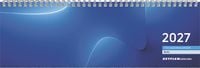 Produktbild: ZETTLER Tischquerkalender 1W/2S blau 2027