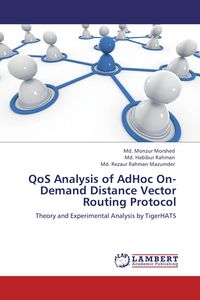 Produktbild: QoS Analysis of AdHoc On-Demand Distance Vector Routing Protocol