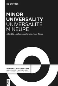 Produktbild: Minor Universality / Universalit&eacute; mineure