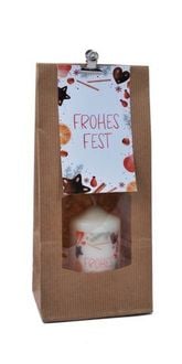 Produktbild: Frohes Fest - Kerze in T&uuml;te