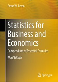 Produktbild: Statistics for Business and Economics