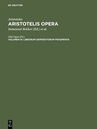 Produktbild: Librorum deperditorum fragmenta