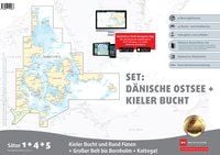 Produktbild: Sportbootkarten Satz 1, 2 und 4 - Set: Deutsche Ostsee und S&uuml;dliche D&auml;nische Ostsee (Ausgabe 2020)