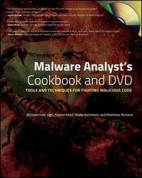 Produktbild: Malware Analyst's Cookbook and DVD