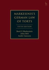 Produktbild: Markesiniss German Law Of Tort
