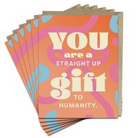 Produktbild: 6-Pack Em & Friends Straight-up Gift Greeting Cards