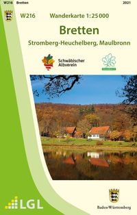Produktbild: W216 Wanderkarte 1:25 000 Bretten