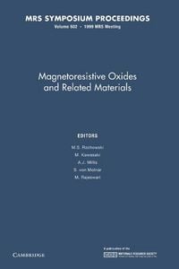 Produktbild: Magnetoresistive Oxides and Related Materials