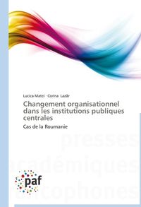 Produktbild: Matei, L: Changement organisationnel dans les institutions p