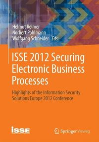 Produktbild: ISSE 2012 Securing Electronic Business Processes