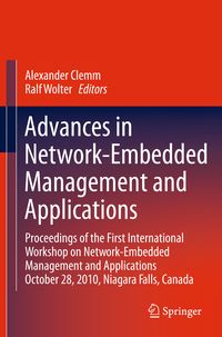 Produktbild: Advances in Network-Embedded Management and Applications