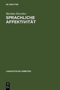 Produktbild: Sprachliche Affektivit&auml;t
