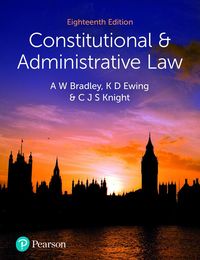 Produktbild: Bradley, A: Constitutional and Administrative Law