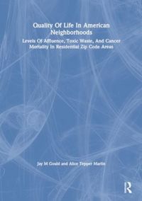 Produktbild: Quality of Life in American Neighborhoods