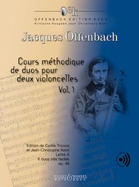 Produktbild: Cours m&eacute;thodique de duos pour deux violoncelles Vol. 1