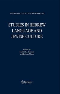 Produktbild: Studies in Hebrew Language and Jewish Culture