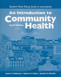 Produktbild: An Introduction to Community Health Note-Taking Guide