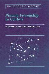 Produktbild: Placing Friendship in Context