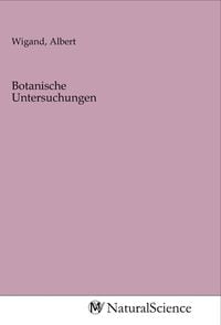 Produktbild: Botanische Untersuchungen