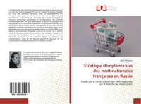Produktbild: Strat&eacute;gie d'implantation des multinationales fran&ccedil;aises en Russie