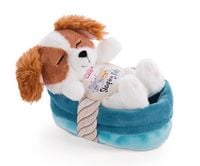 Produktbild: NICI - Sleeping Pets - Welpe Cockerspaniel 12cm im K&ouml;rbchen