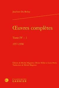 Produktbild: Oeuvres compl&egrave;tes tome 4 1557-1558