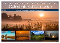 Produktbild: Osterholz-Scharmbeck, Natur-Impressionen aus dem Teufelsmoor (Tischkalender 2026 DIN A5 quer), CALVENDO Monatskalender