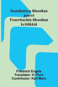 Produktbild: Sosialistisen filosofian juuret