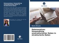 Produktbild: Datenanalyse: Umwandlung unstrukturierter Daten in strukturierte Daten
