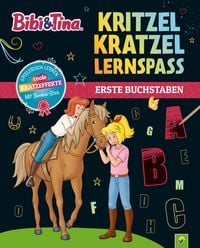Produktbild: Bibi & Tina Kritzel-Kratzel-Lernspa&szlig; Erste Buchstaben