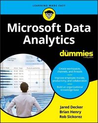 Produktbild: Decker, J: Microsoft Data Analytics For Dummies