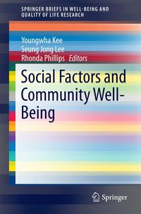 Produktbild: Social Factors and Community Well-Being