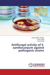 Produktbild: Antifungal activity of S. xanthocarpum against pathogenic strains
