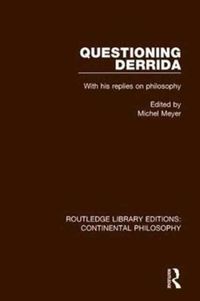 Produktbild: Questioning Derrida