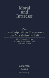 Produktbild: Moral und Interesse