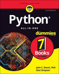 Produktbild: Python All-in-One For Dummies